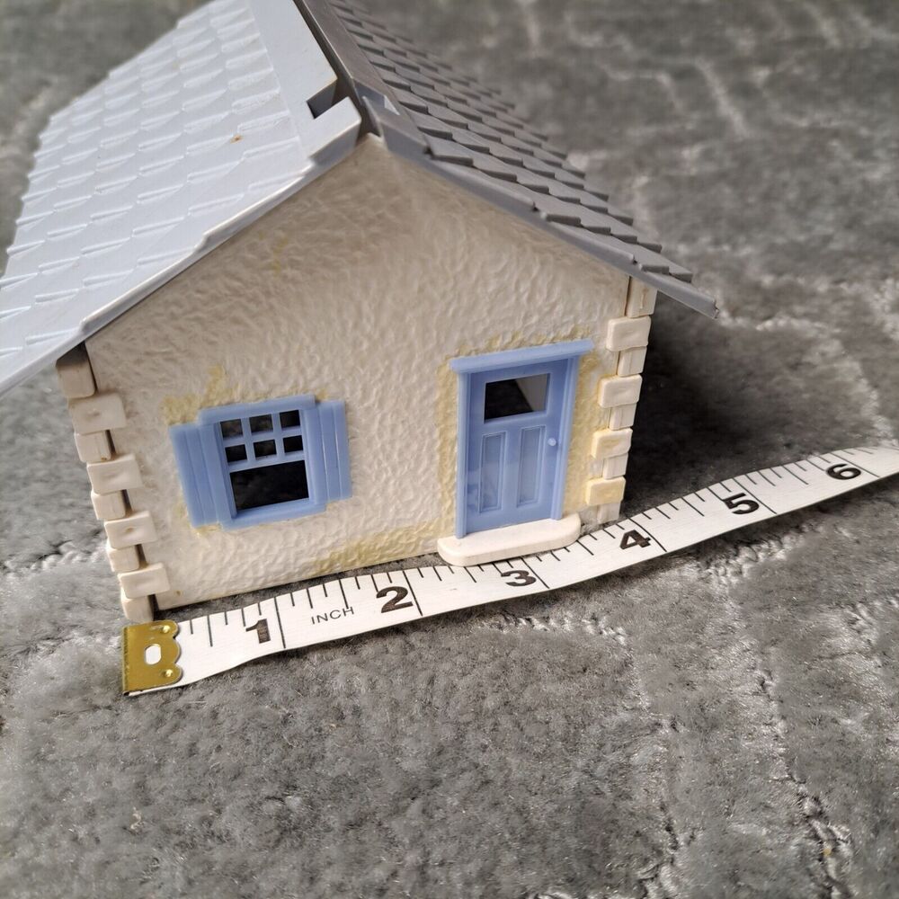 Vtg Plasticville Cape Cod House Kit USA HP-9 TRAIN ACCESSORY Hobby Collector HTF - Picture 8 of 16